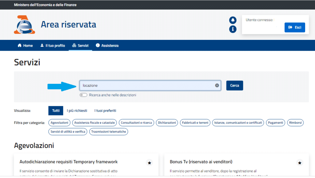 Servizi telematici