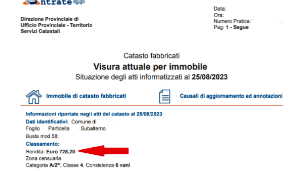 Rendita catastale: Come si calcola e a cosa serve?